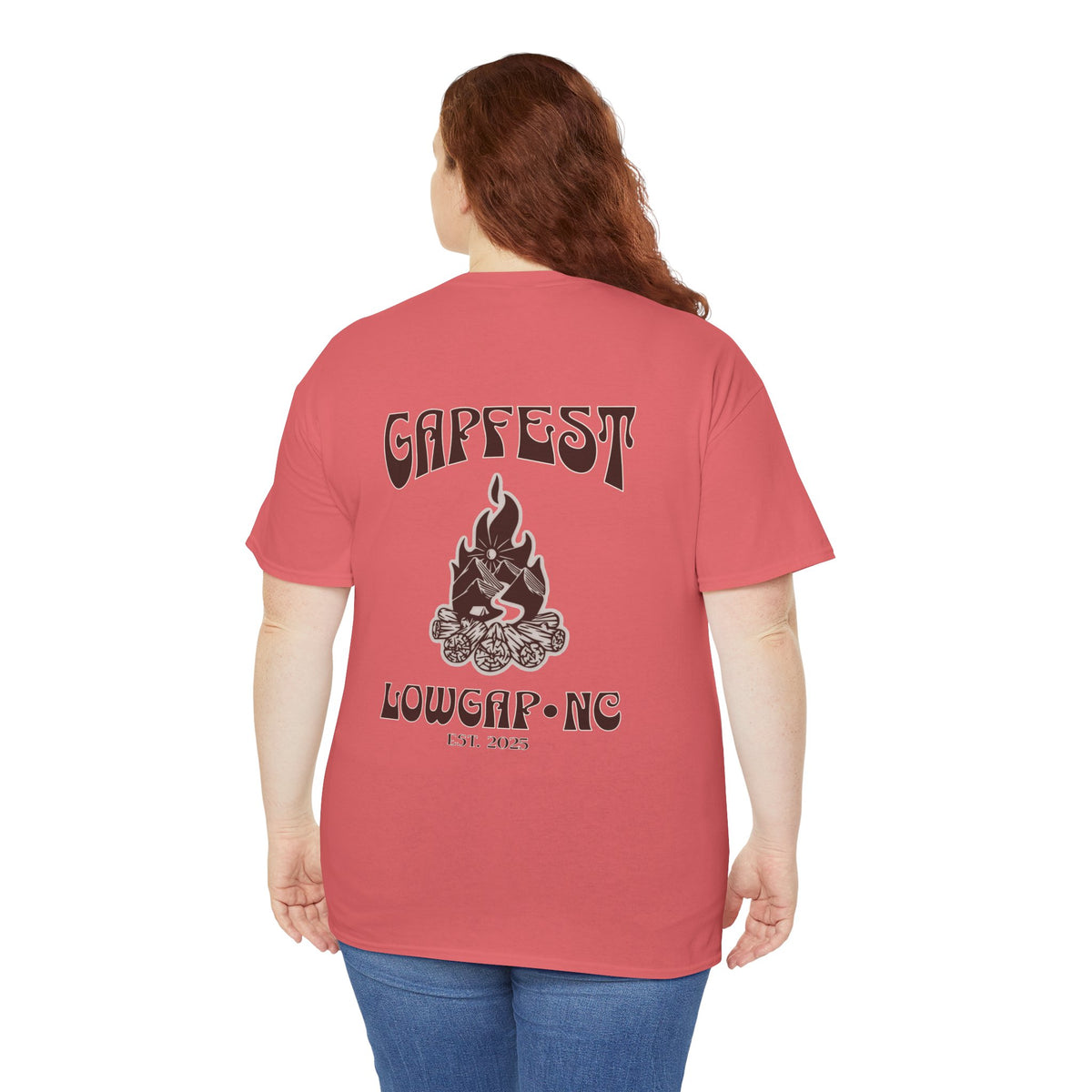 Gapfest 2025 OG Campfire Tee — Lowgap, NC T-Shirt (Est. 2025)