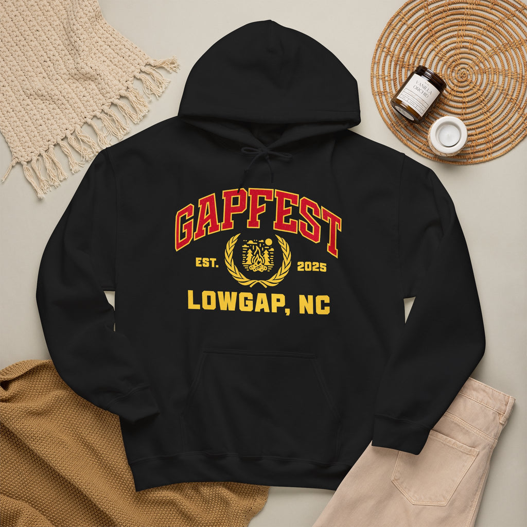 GapFest Lowgap NC Hoodie — Vintage College-Style Pullover