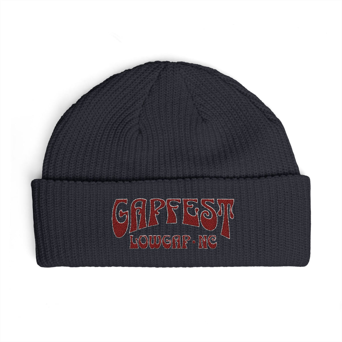 Cuff Beanie — Embroidered Gapfest OG Folded Knit Hat
