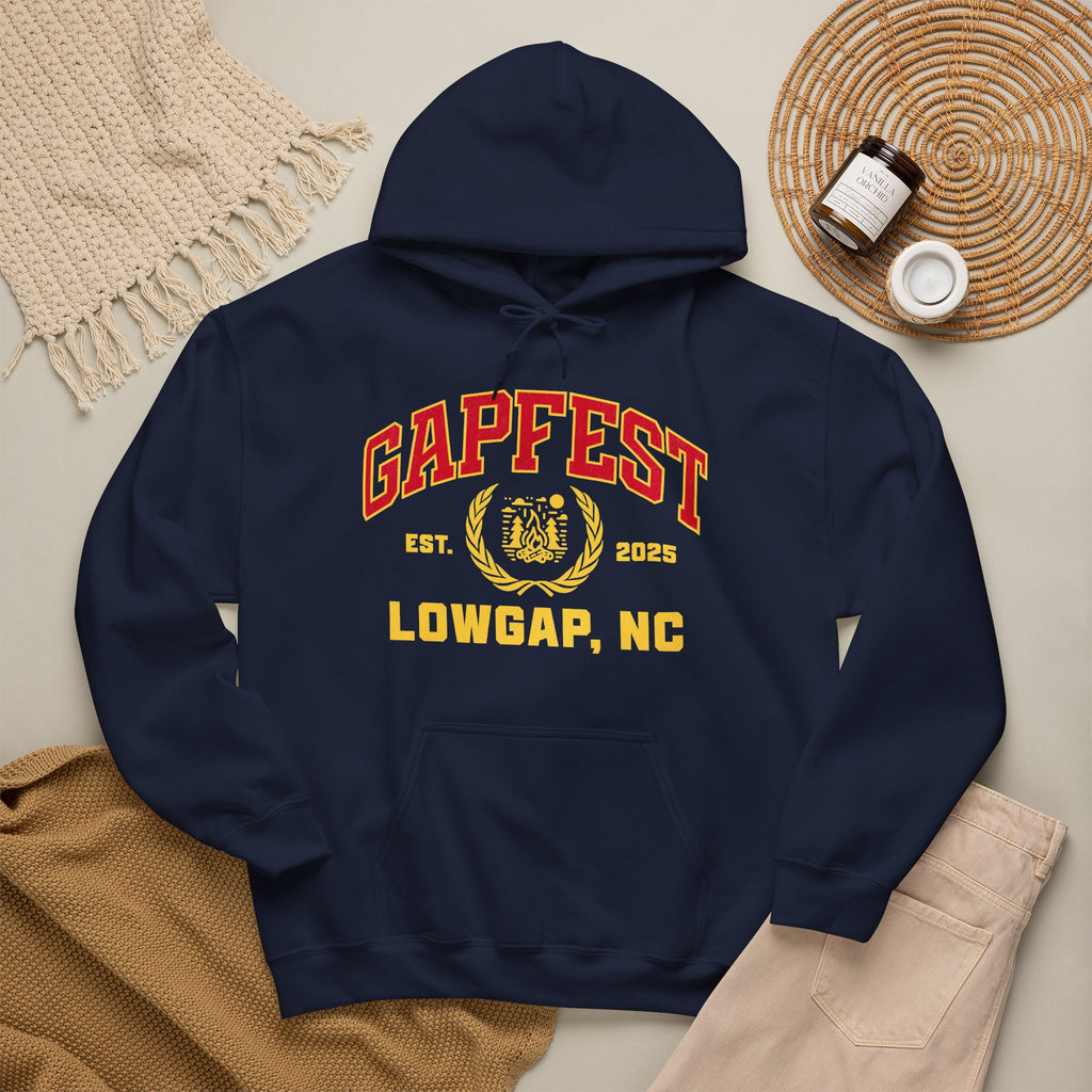 GapFest Lowgap NC Hoodie — Vintage College-Style Pullover