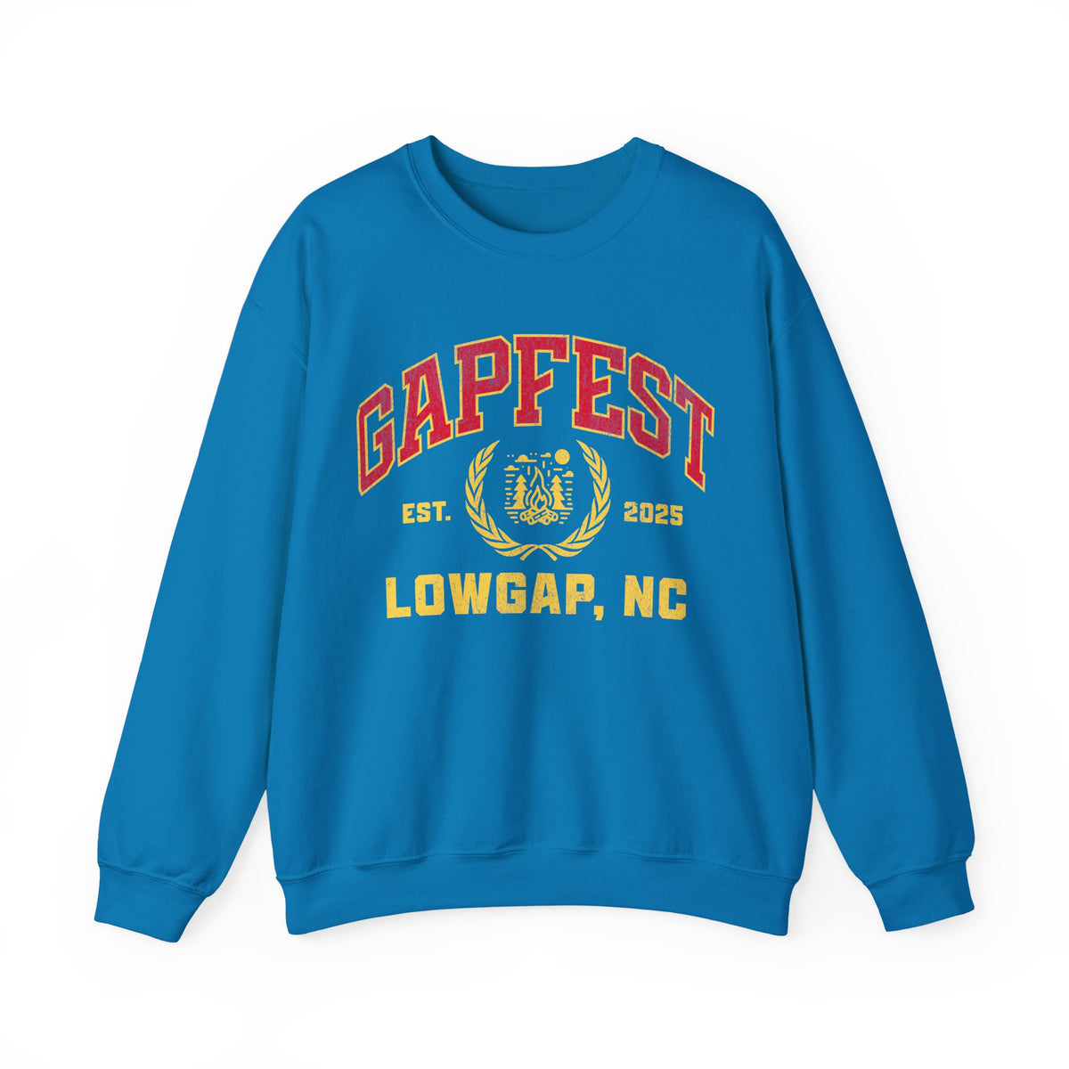 Gapfest Lowgap NC Crewneck Sweatshirt – Vintage College-Style Pullover