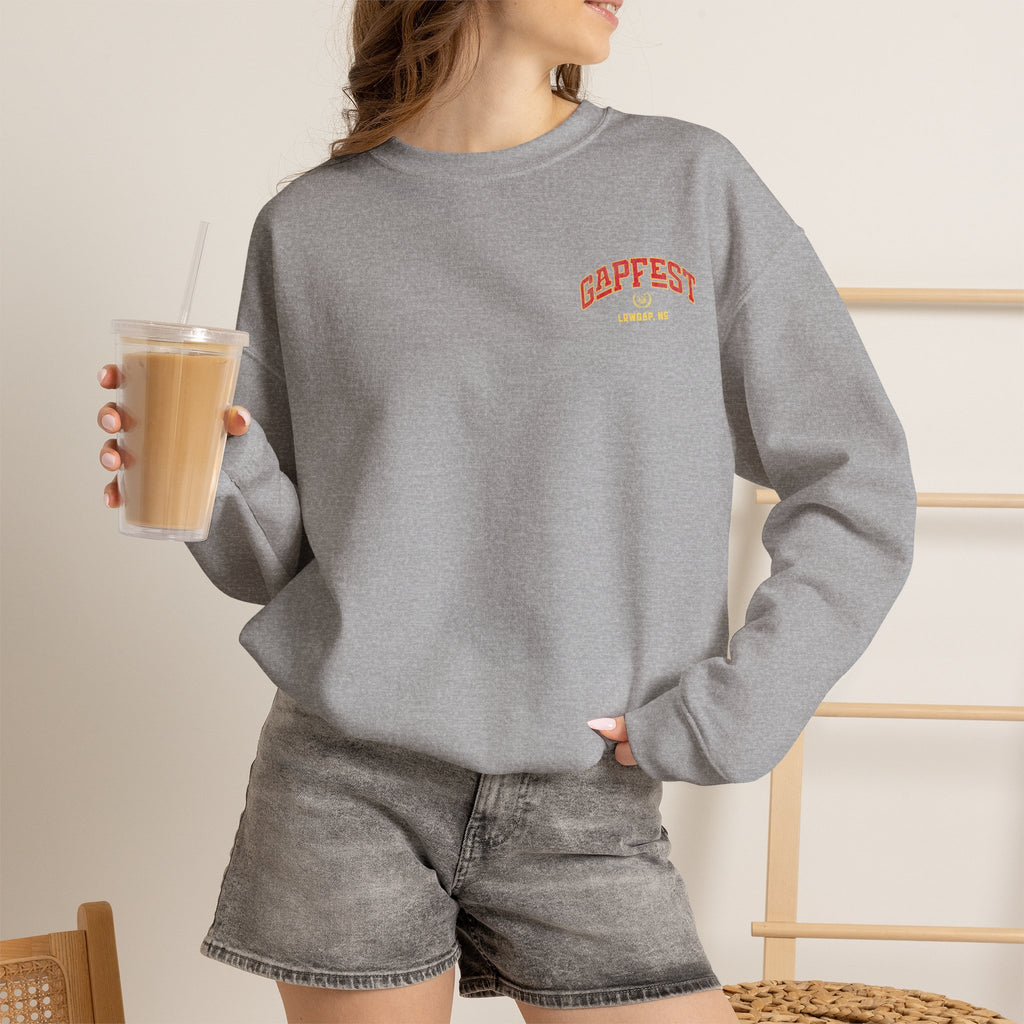 Crewneck Sweatshirt — GAPFEST 2026 Vintage Campus Pullover