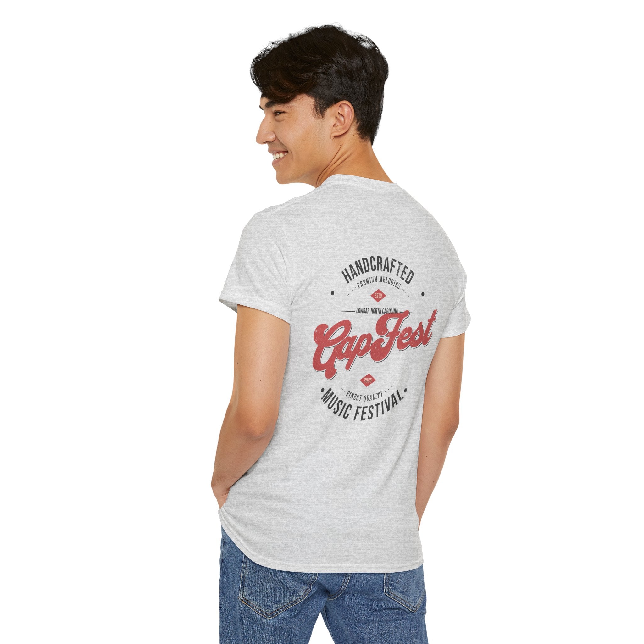 GapFest Handcrafted Logo Tee — Festival Graphic T‑Shirt