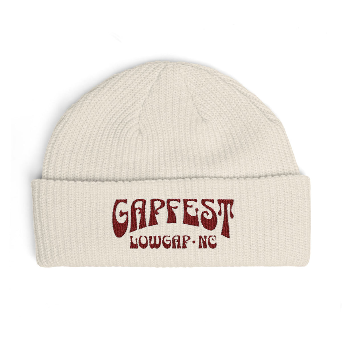 Cuff Beanie — Embroidered Gapfest OG Folded Knit Hat