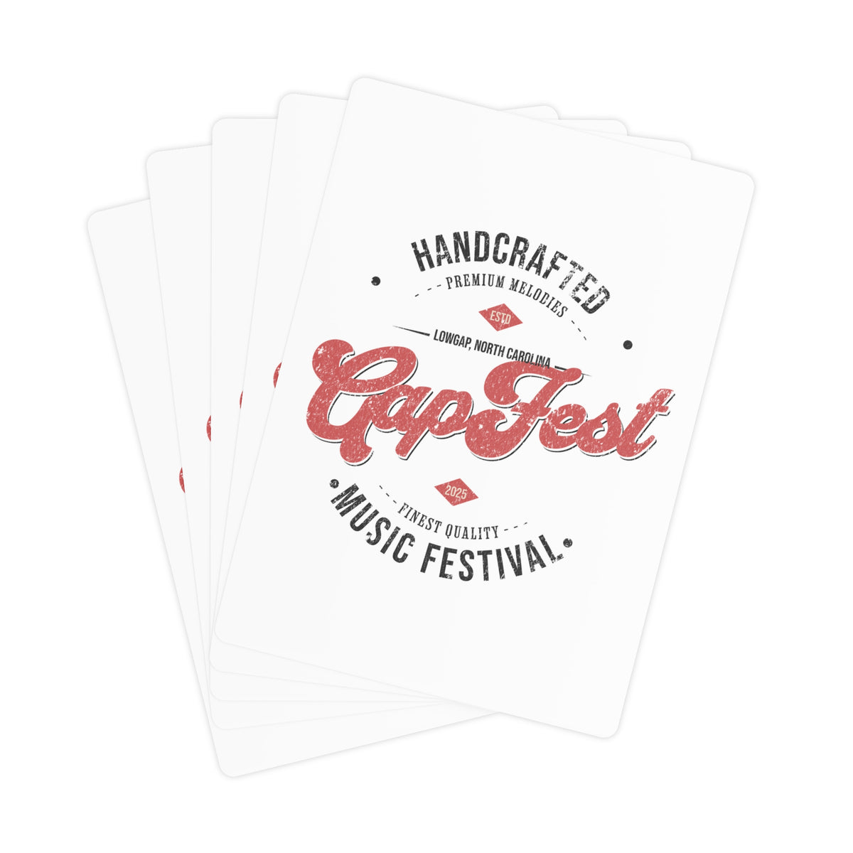 GapFest Poker Cards