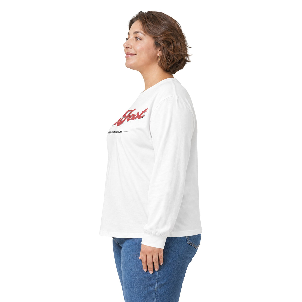GapFest Front Design Long Sleeve Tee