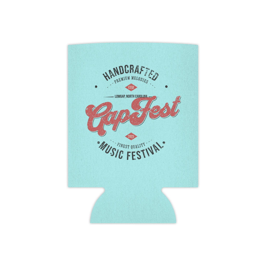 GapFest Can Cooler - GapFest Vintage Logo Design (Aqua)