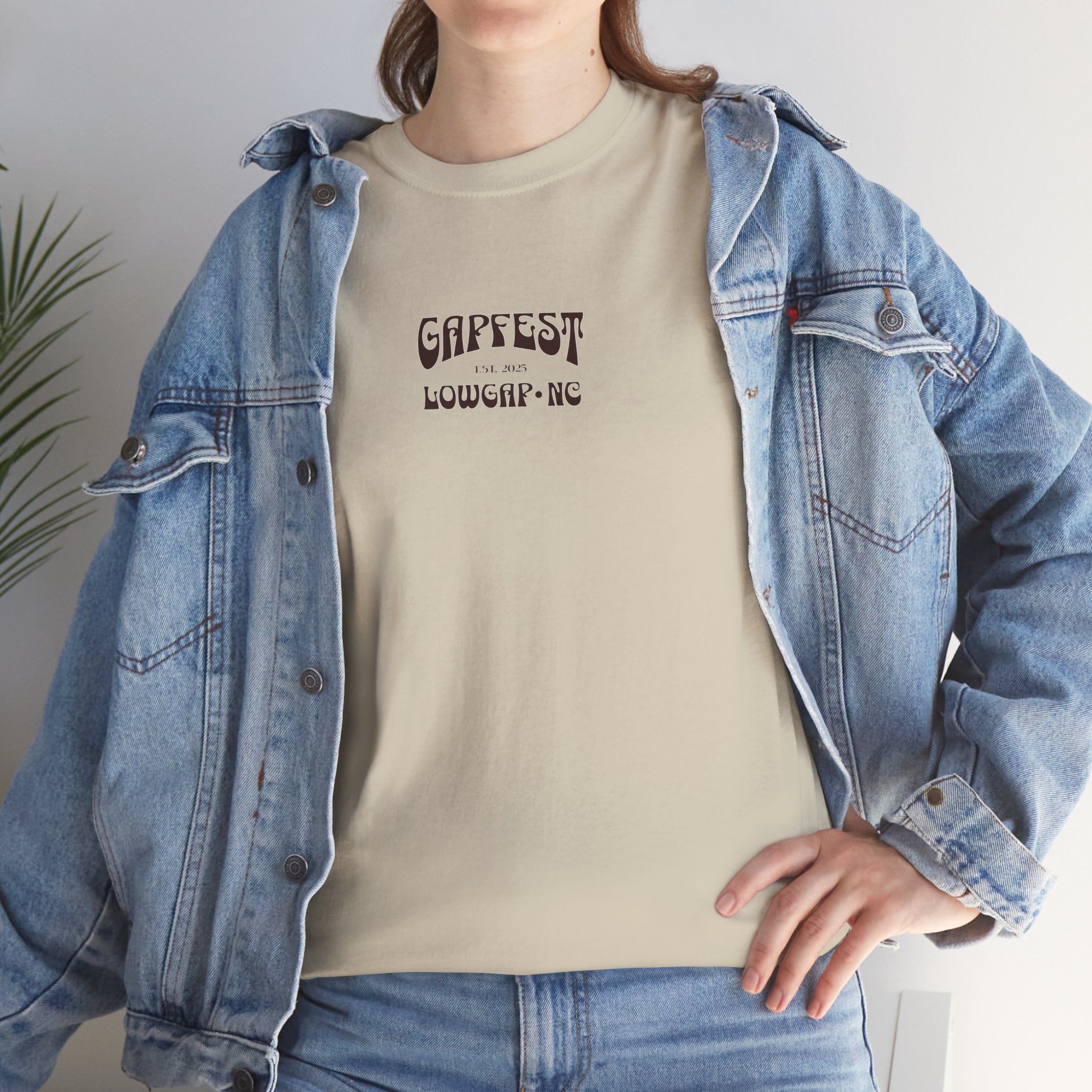 GapFest Campfire Logo T-Shirt — Lowgap, NC Festival Tee