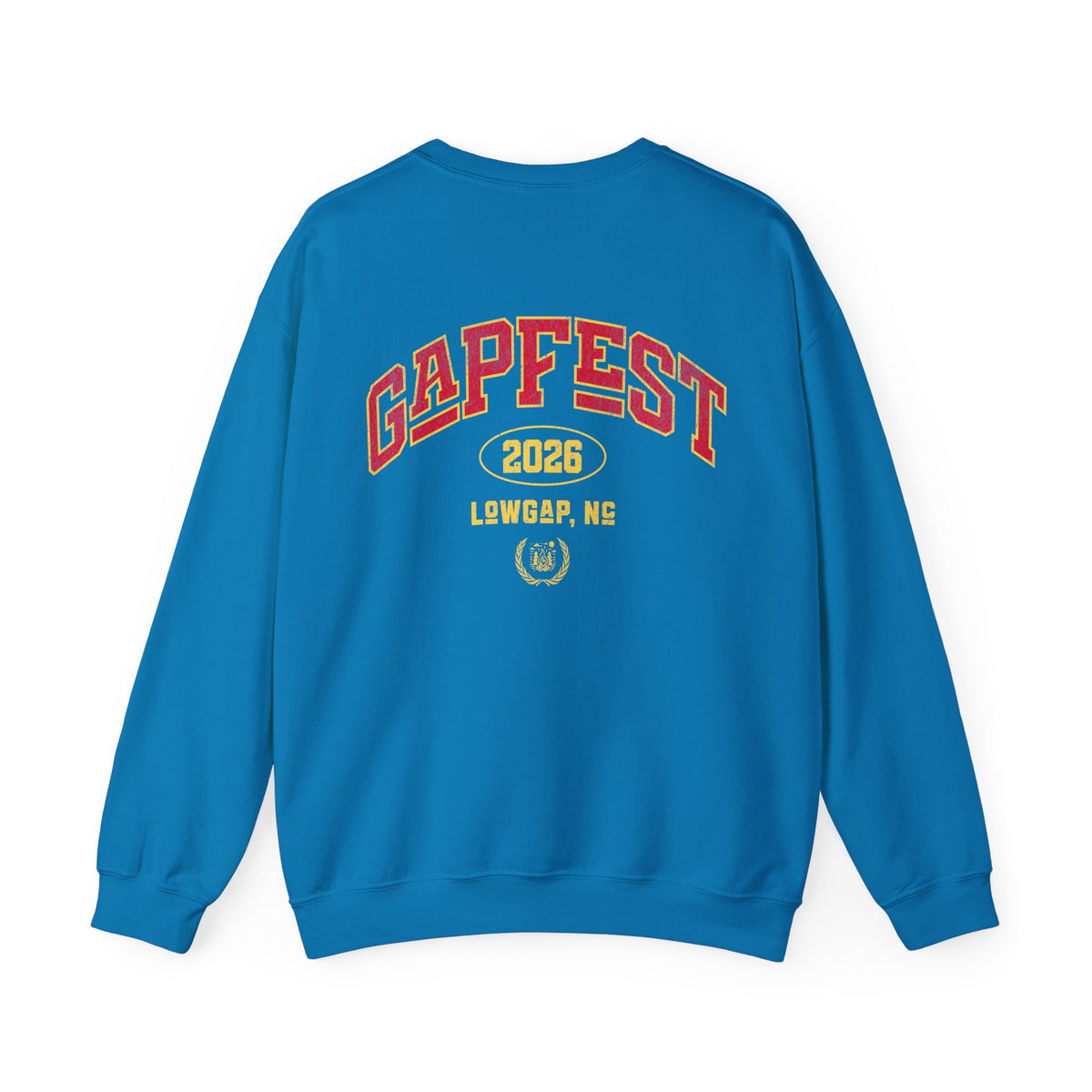 Crewneck Sweatshirt — GAPFEST 2026 Vintage Campus Pullover