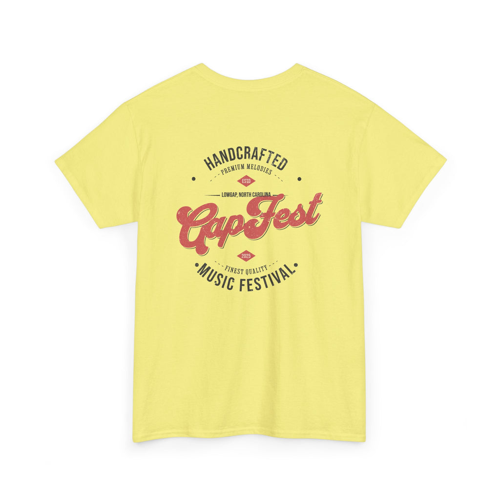 GapFest Handcrafted Logo Tee — Festival Graphic T‑Shirt