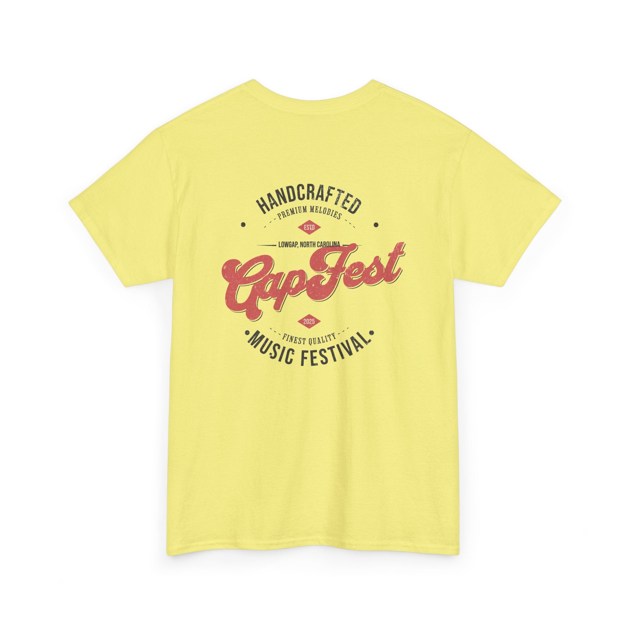 GapFest Handcrafted Logo Tee — Festival Graphic T‑Shirt
