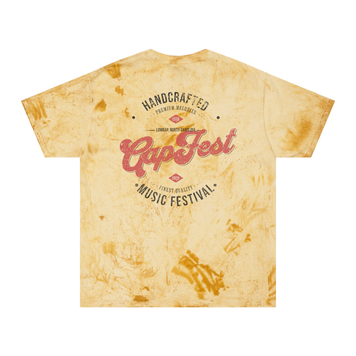 GapFest Tie-Dye T-Shirt — Vintage Feel Comfort Colors Brand Premium Tee