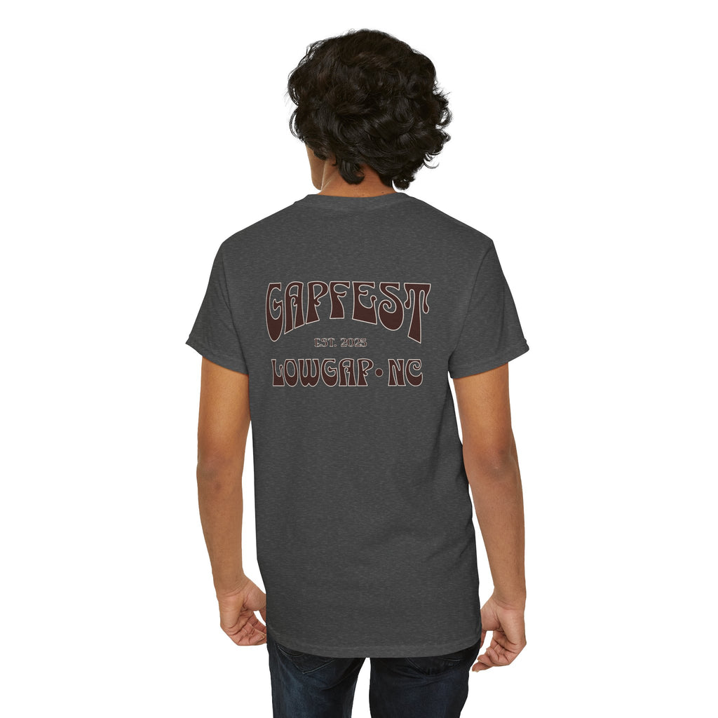 GapFest 2025 OG T-Shirt — GapFest Lowgap NC Retro Mountain Tee
