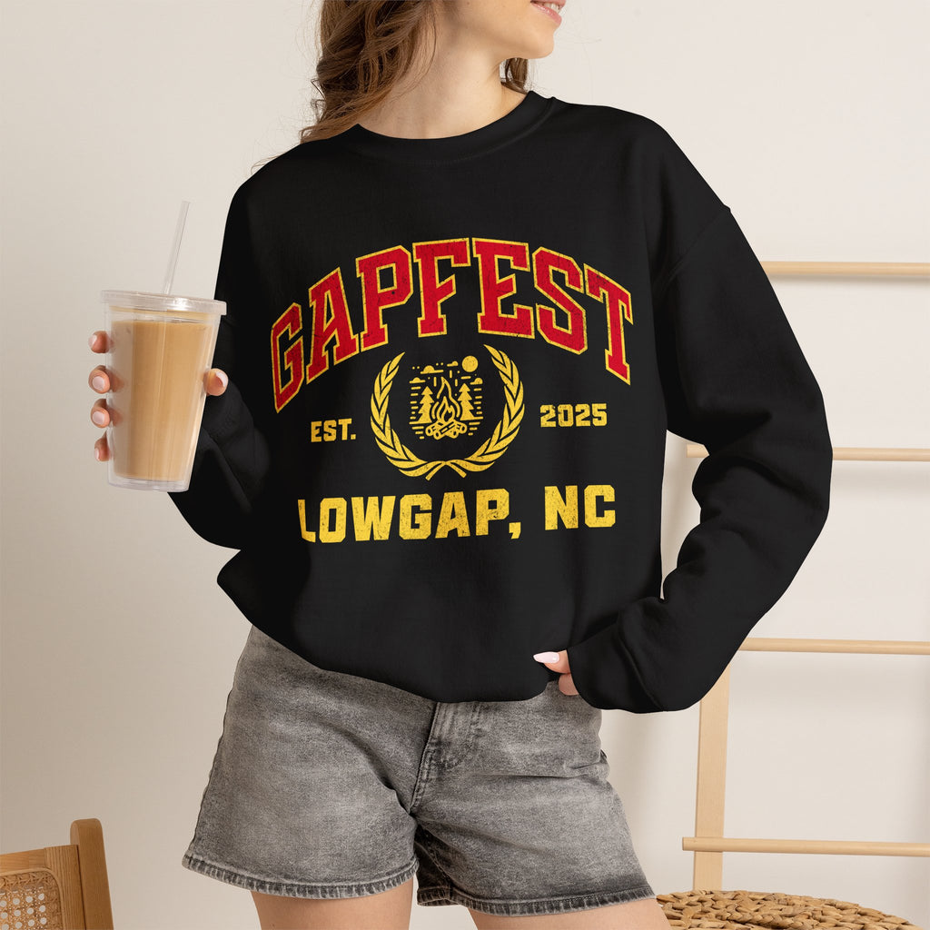 Gapfest Lowgap NC Crewneck Sweatshirt – Vintage College-Style Pullover