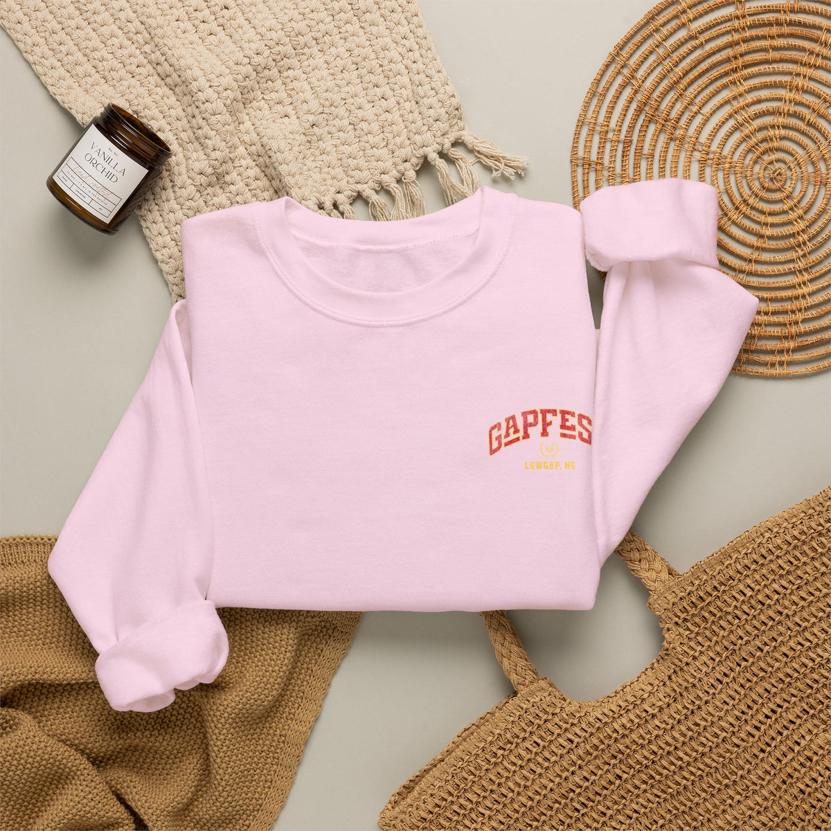 Crewneck Sweatshirt — GAPFEST 2026 Vintage Campus Pullover