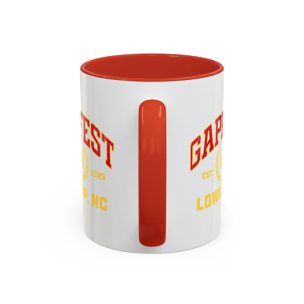GapFest Lowgap, NC Coffee Mug — Retro Campus Accent Mug (11/15oz)