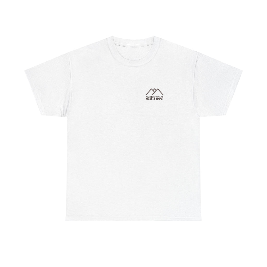 GapFest Dancing Skeletons T-Shirt — Lowgap NC Festival Tee