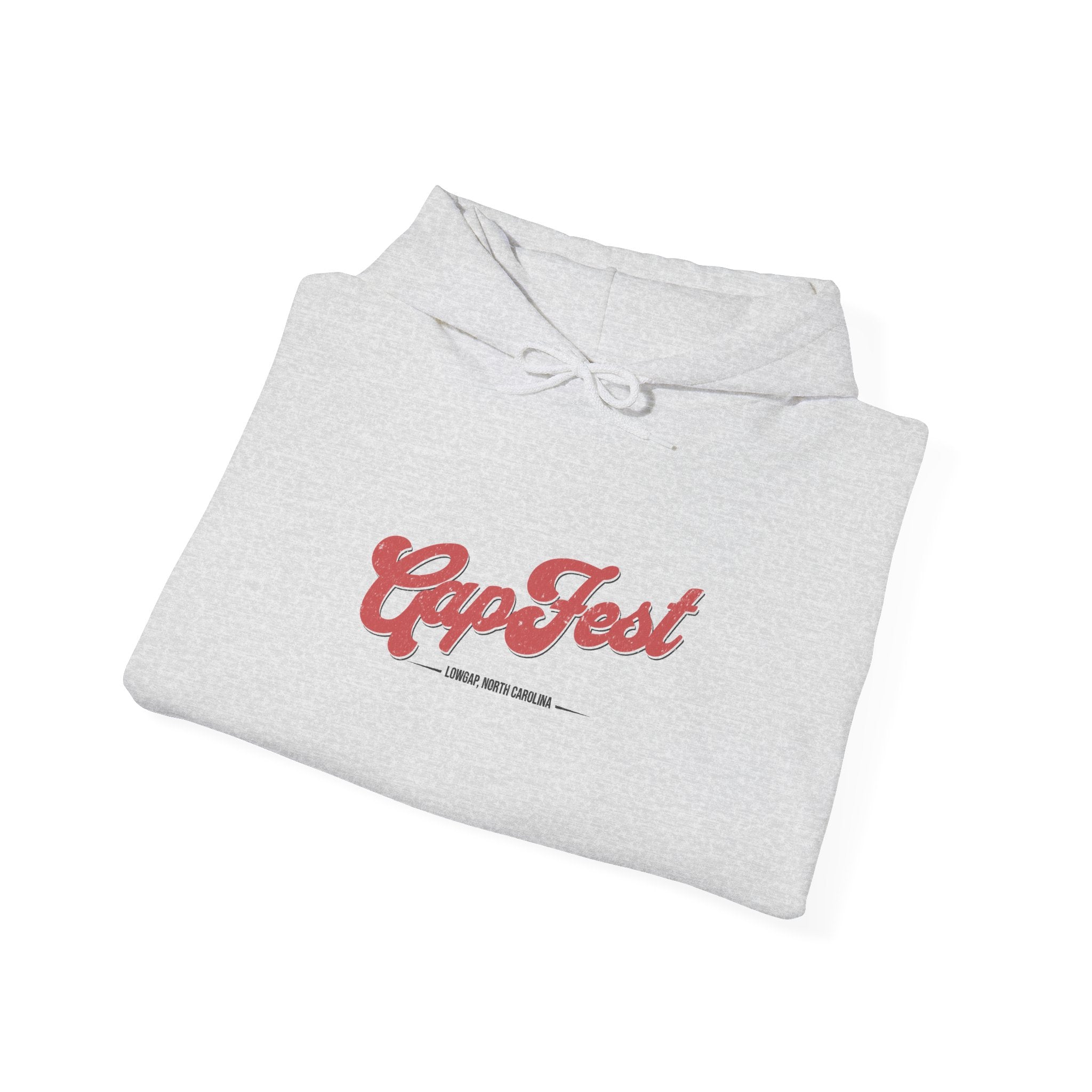 CapFest Music Festival Hoodie — Vintage Handcrafted Logo Pullover