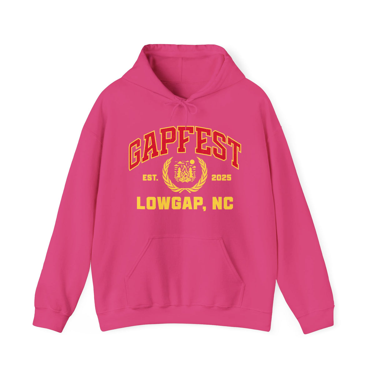 GapFest Lowgap NC Hoodie — Vintage College-Style Pullover
