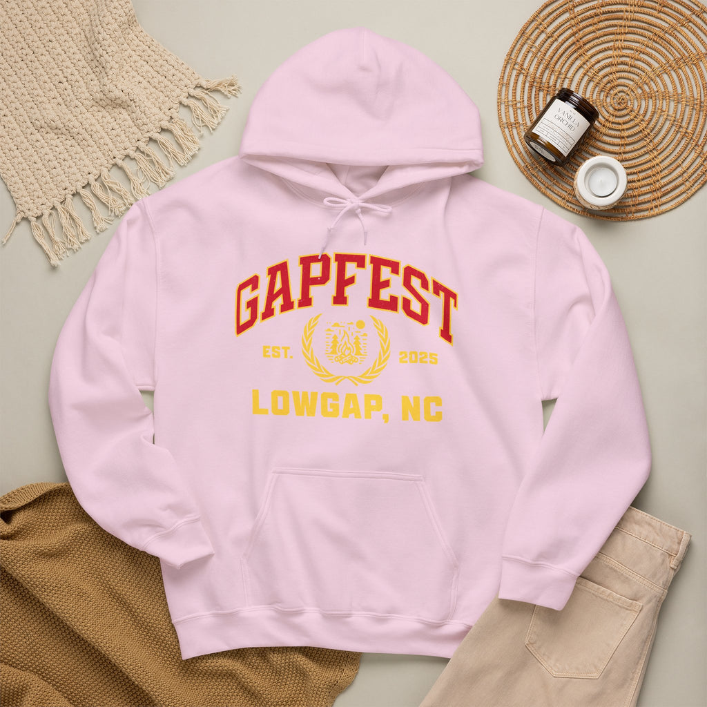 GapFest Lowgap NC Hoodie — Vintage College-Style Pullover