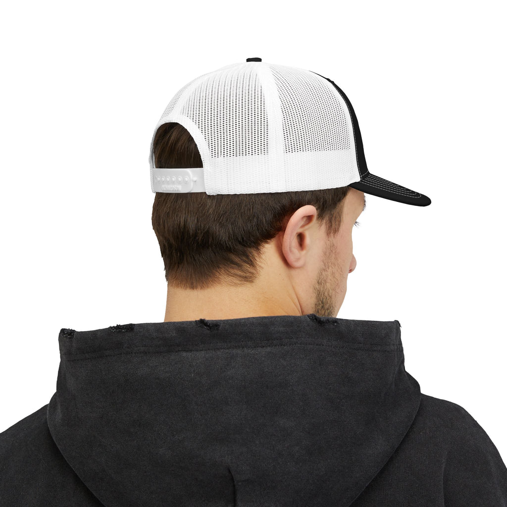 Embroidered GapFest 2025 OG Trucker Cap - Vintage Distressed Snapback Hat