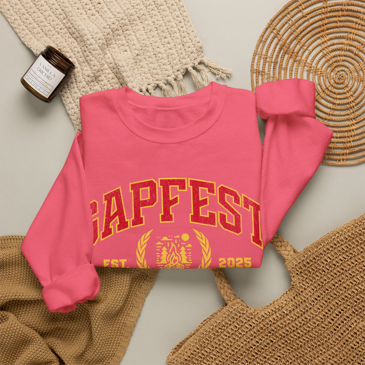 Gapfest Lowgap NC Crewneck Sweatshirt – Vintage College-Style Pullover