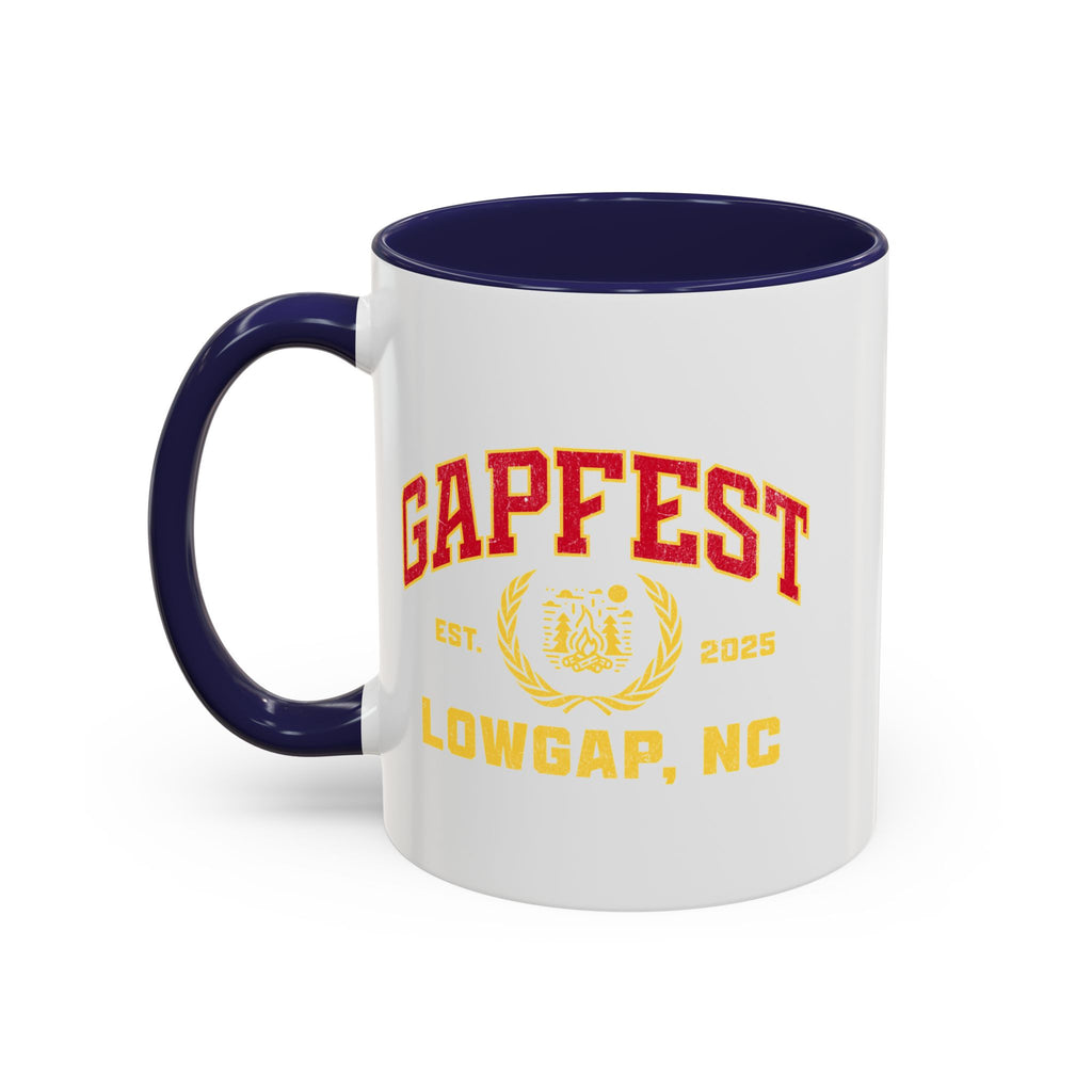 GapFest Lowgap, NC Coffee Mug — Retro Campus Accent Mug (11/15oz)