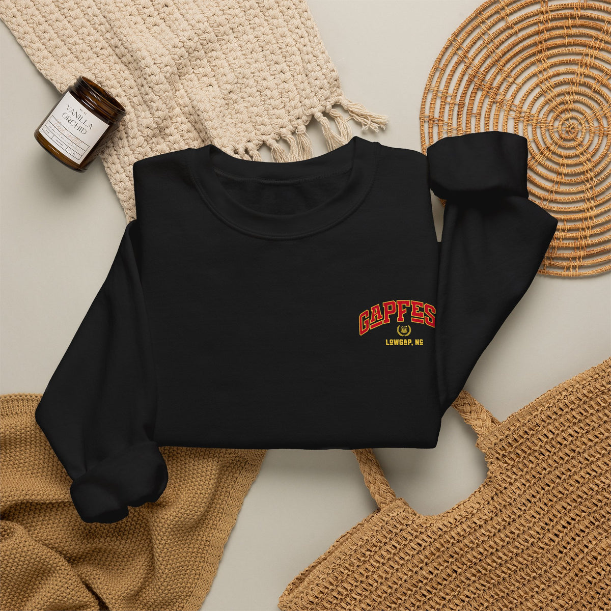 Crewneck Sweatshirt — GAPFEST 2026 Vintage Campus Pullover