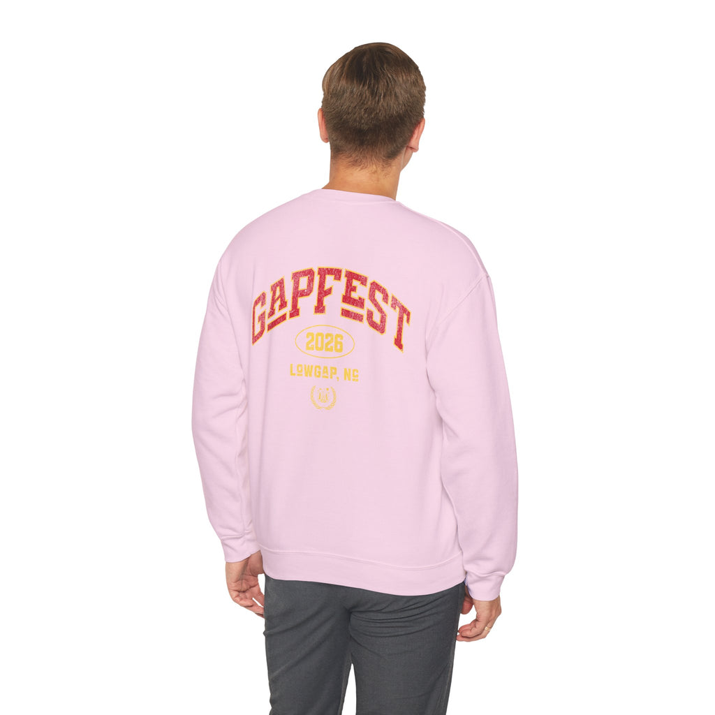 Crewneck Sweatshirt — GAPFEST 2026 Vintage Campus Pullover