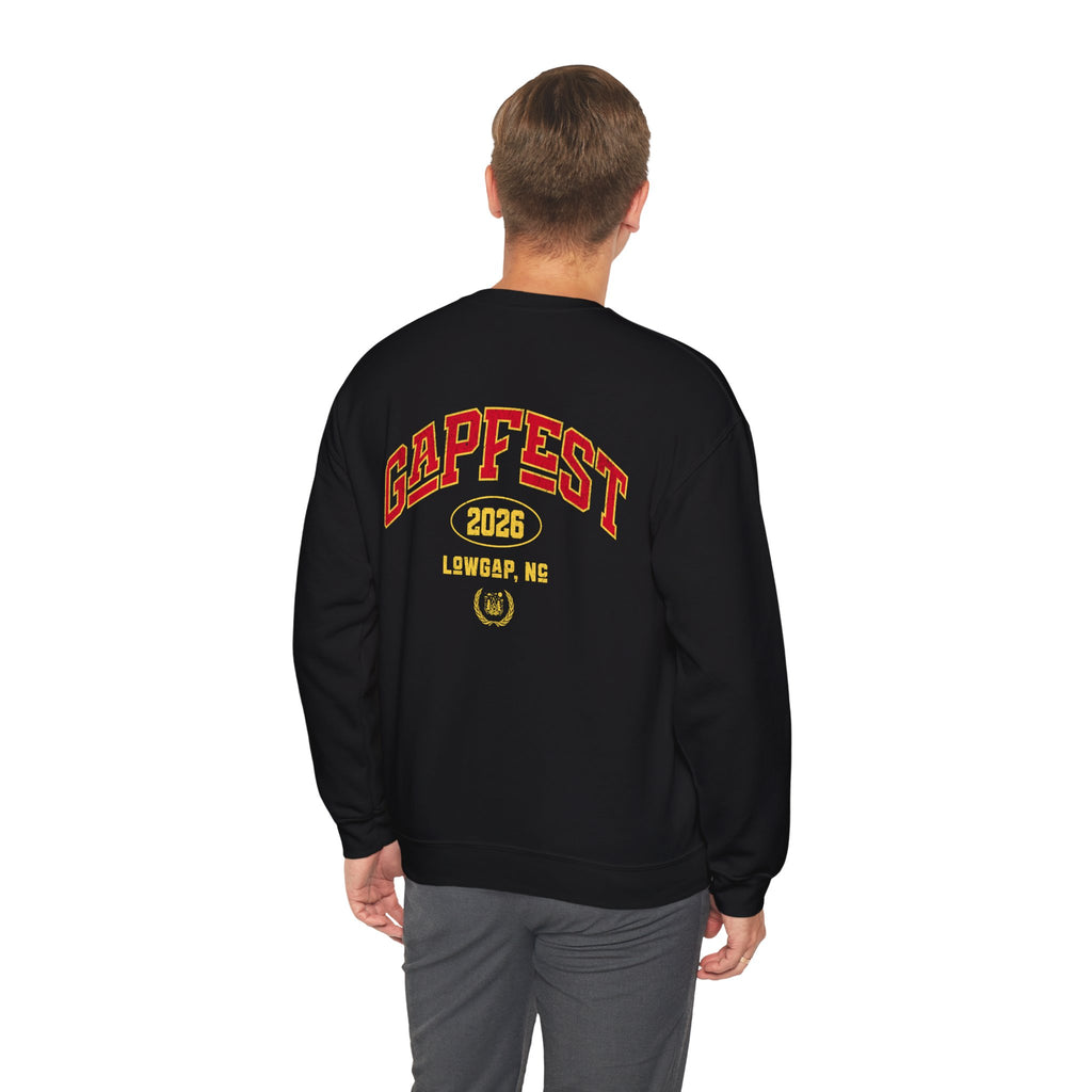 Crewneck Sweatshirt — GAPFEST 2026 Vintage Campus Pullover