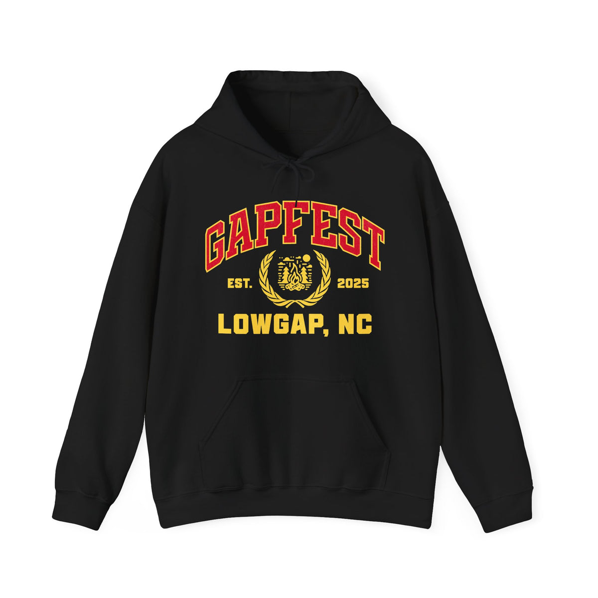 GapFest Lowgap NC Hoodie — Vintage College-Style Pullover