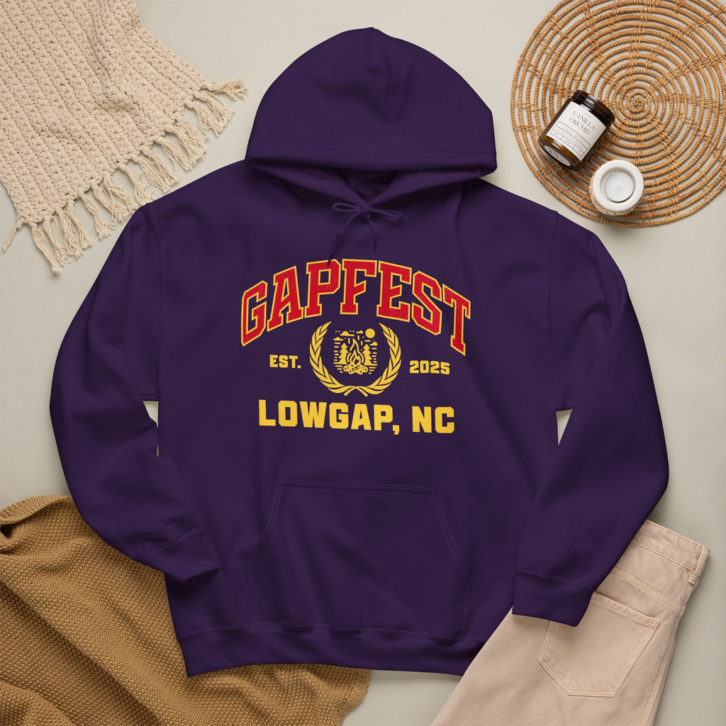 GapFest Lowgap NC Hoodie — Vintage College-Style Pullover