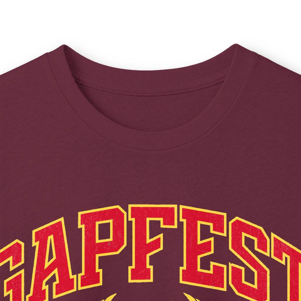 GapFest Front Design Long Sleeve Tee —  Vintage College Crest Shirt