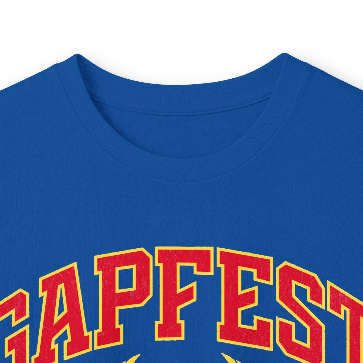 GapFest Front Design Long Sleeve Tee —  Vintage College Crest Shirt