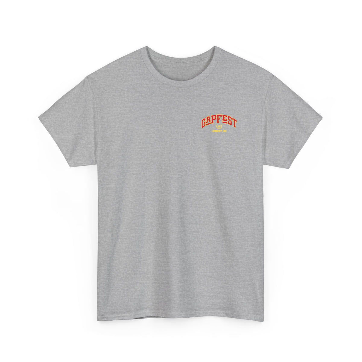 GapFest Lowgap NC T-Shirt — Vintage College Style Tee