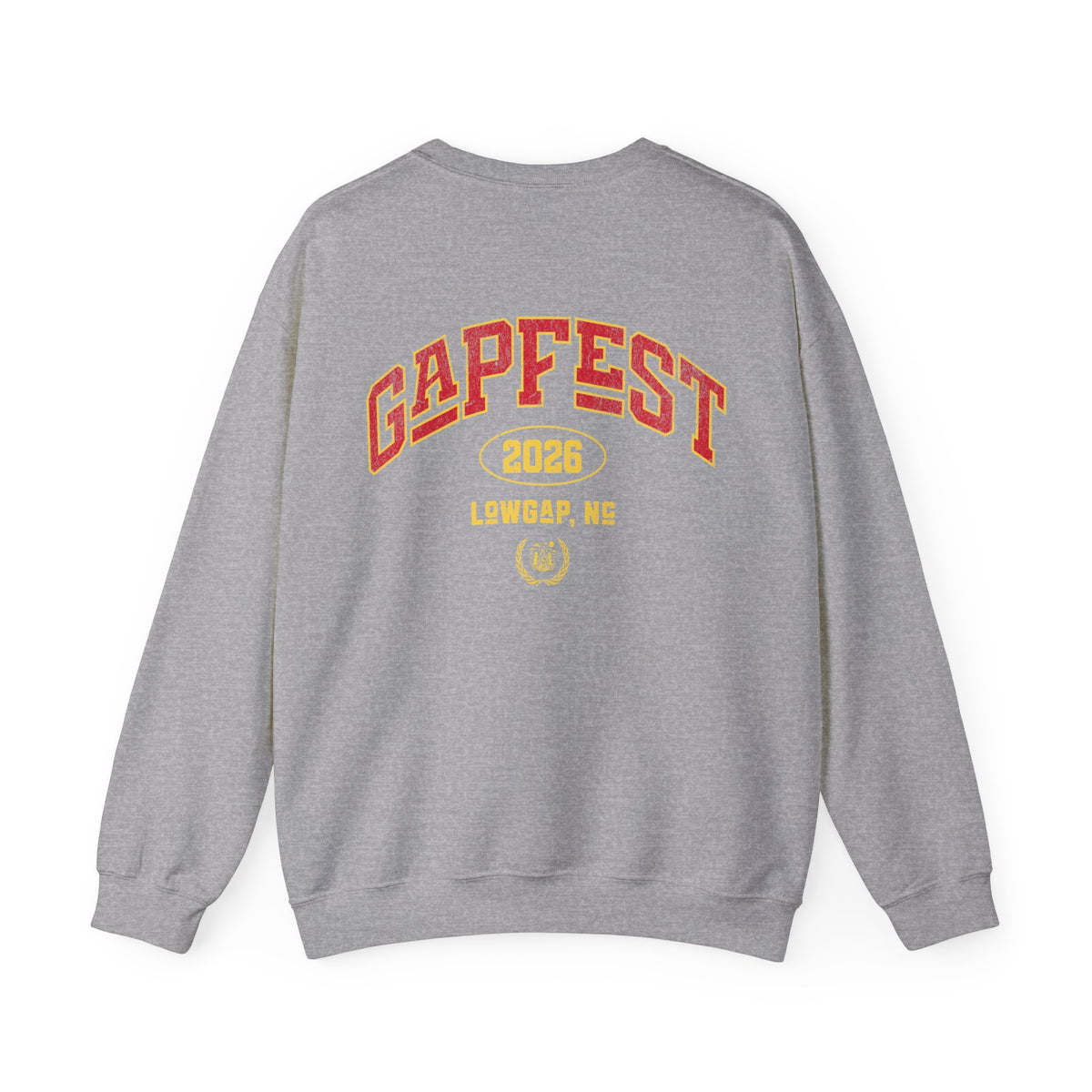 Crewneck Sweatshirt — GAPFEST 2026 Vintage Campus Pullover