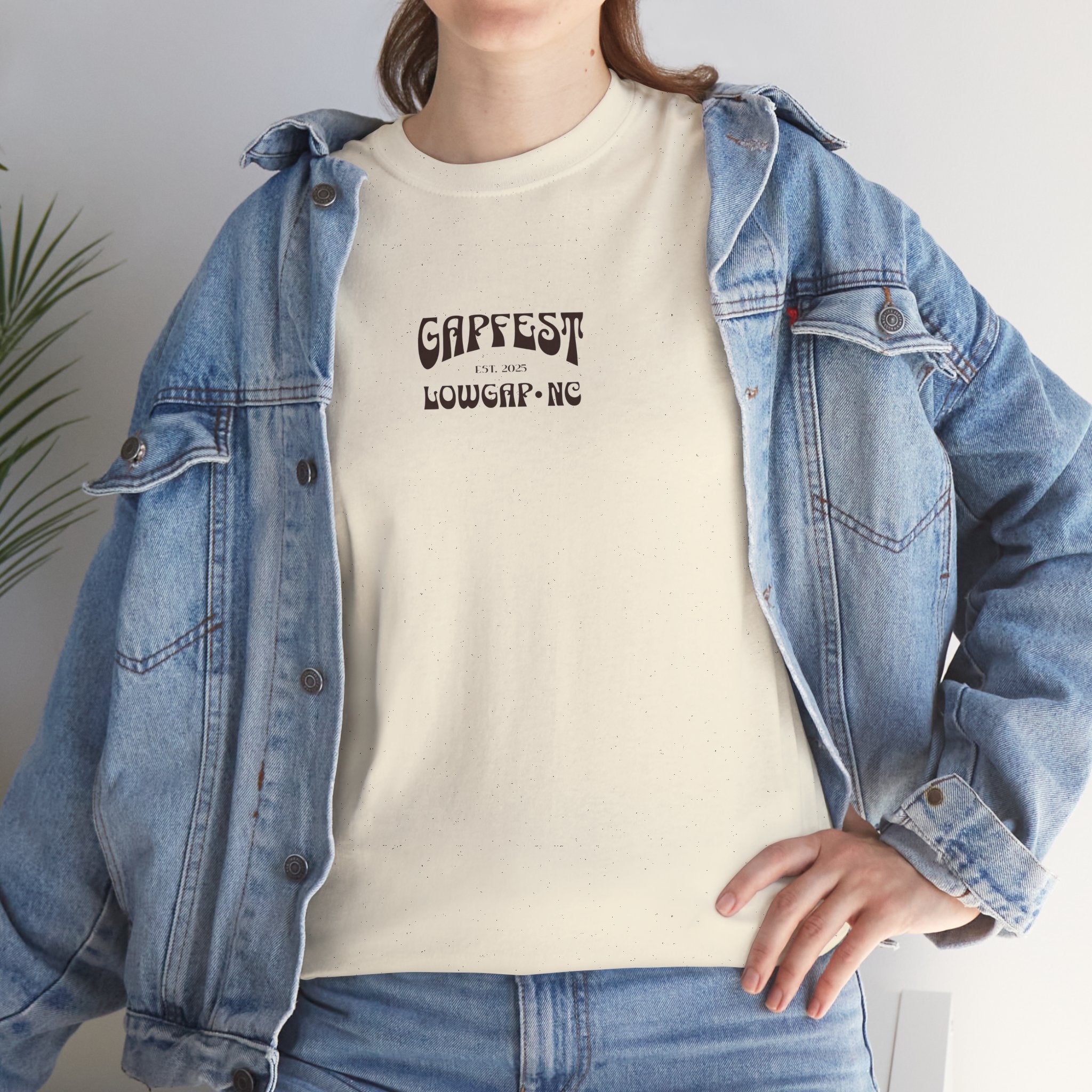 GapFest Campfire Logo T-Shirt — Lowgap, NC Festival Tee