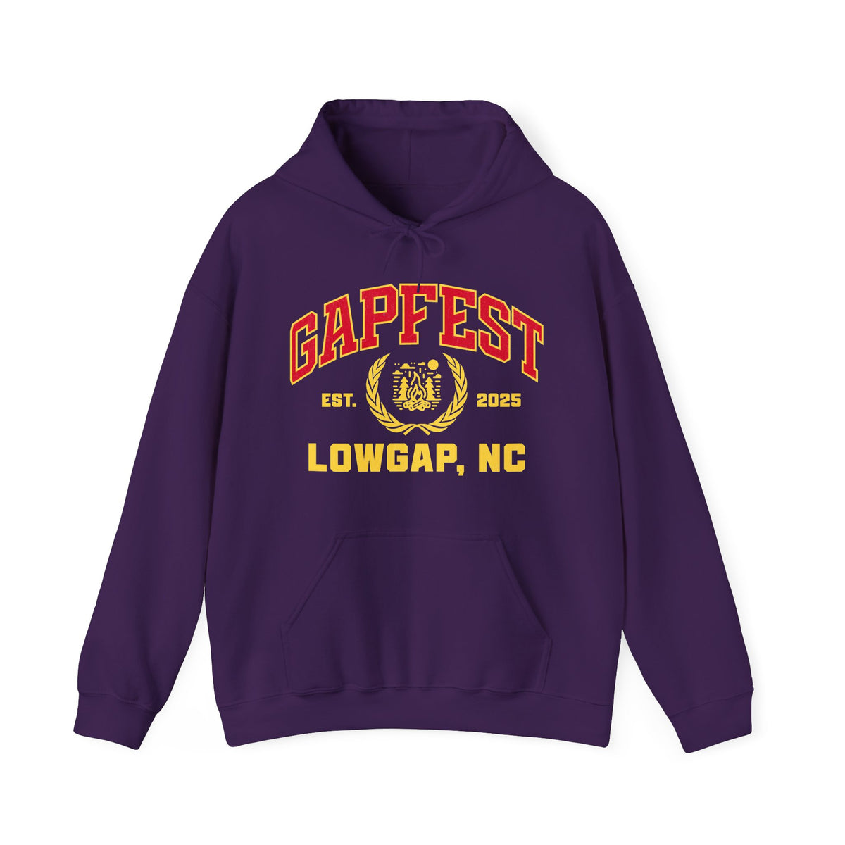 GapFest Lowgap NC Hoodie — Vintage College-Style Pullover