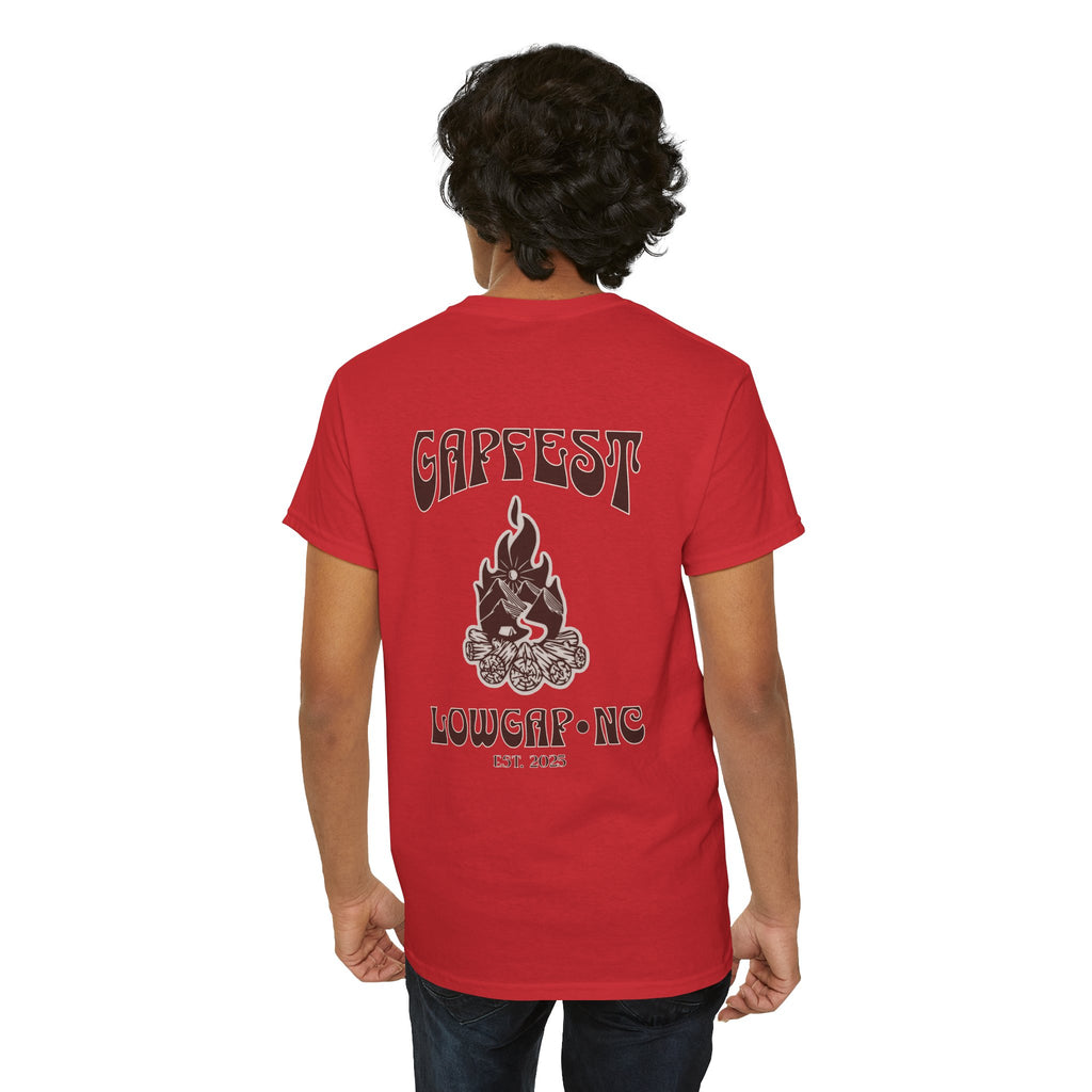 Gapfest 2025 OG Campfire Tee — Lowgap, NC T-Shirt (Est. 2025)