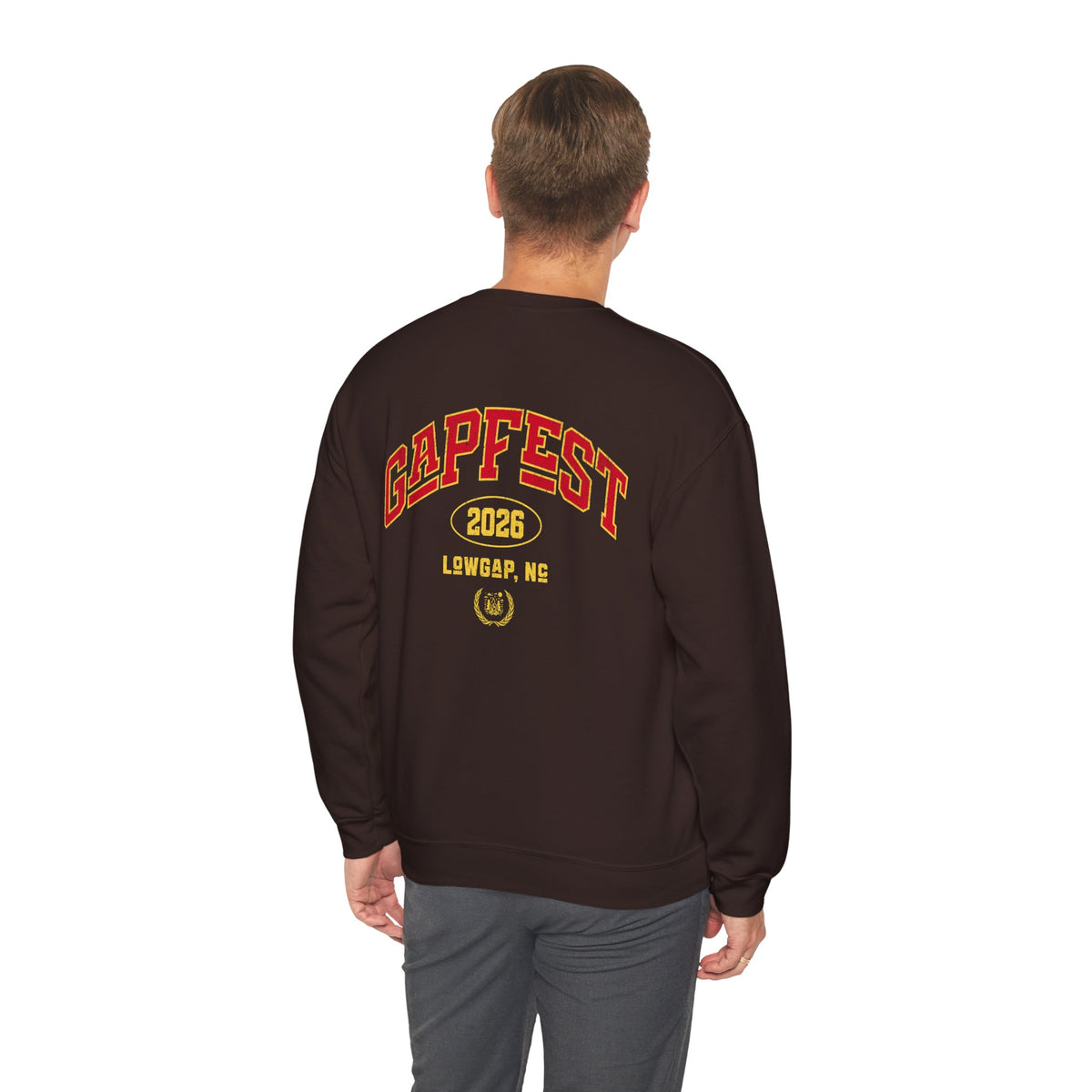 Crewneck Sweatshirt — GAPFEST 2026 Vintage Campus Pullover