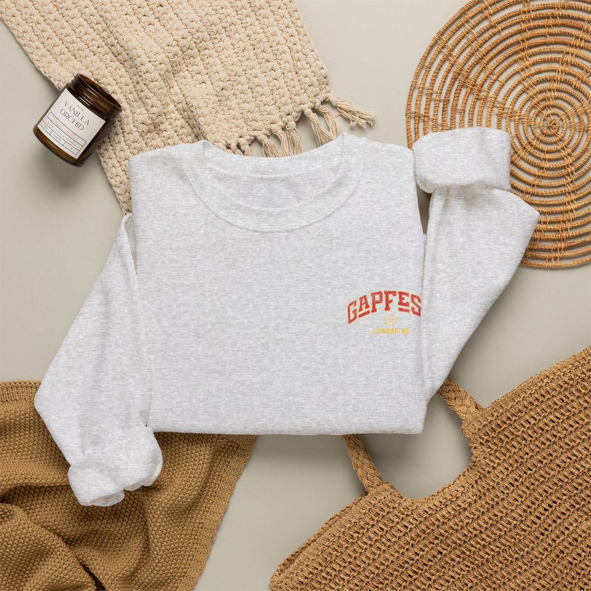 Crewneck Sweatshirt — GAPFEST 2026 Vintage Campus Pullover