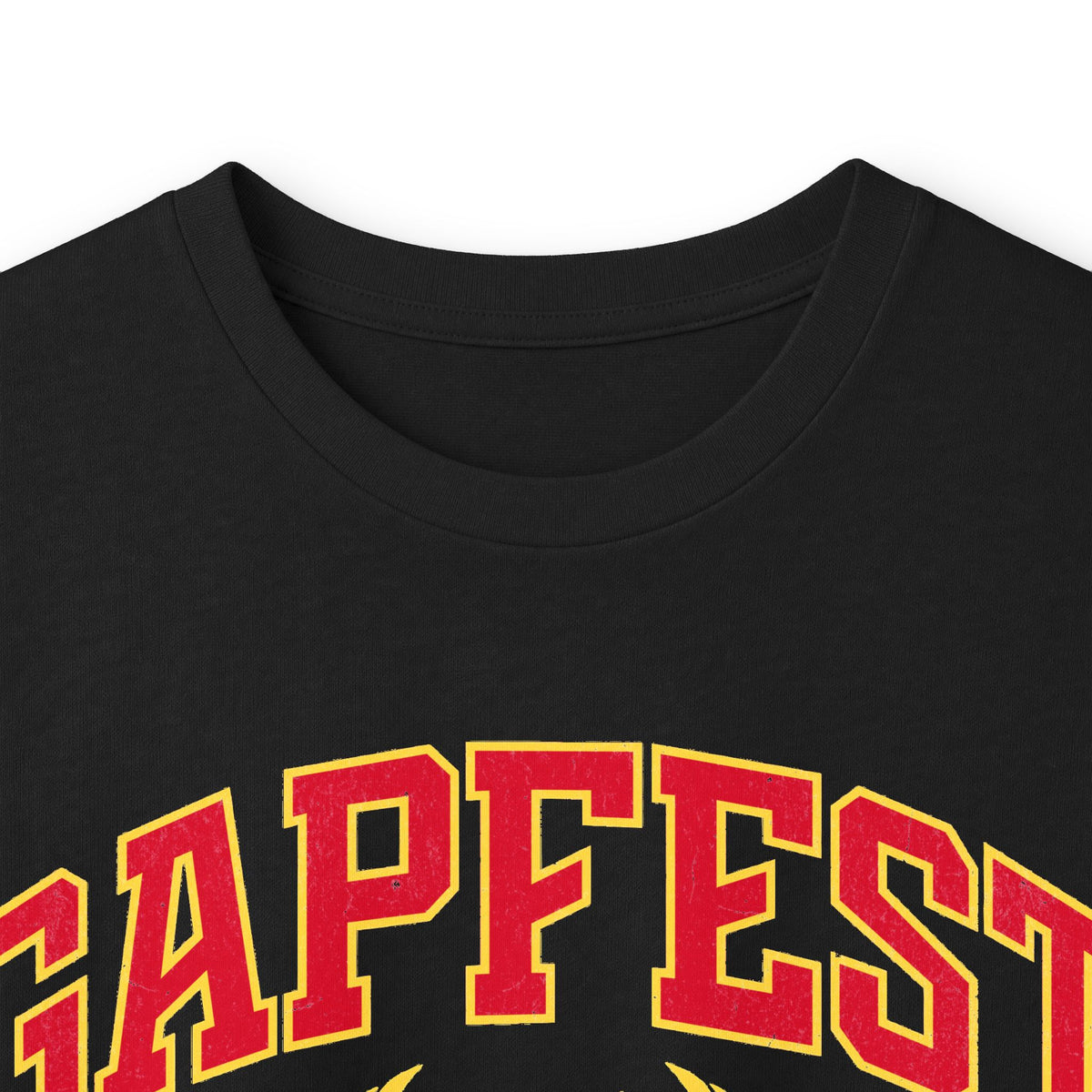 GapFest Front Design Long Sleeve Tee —  Vintage College Crest Shirt