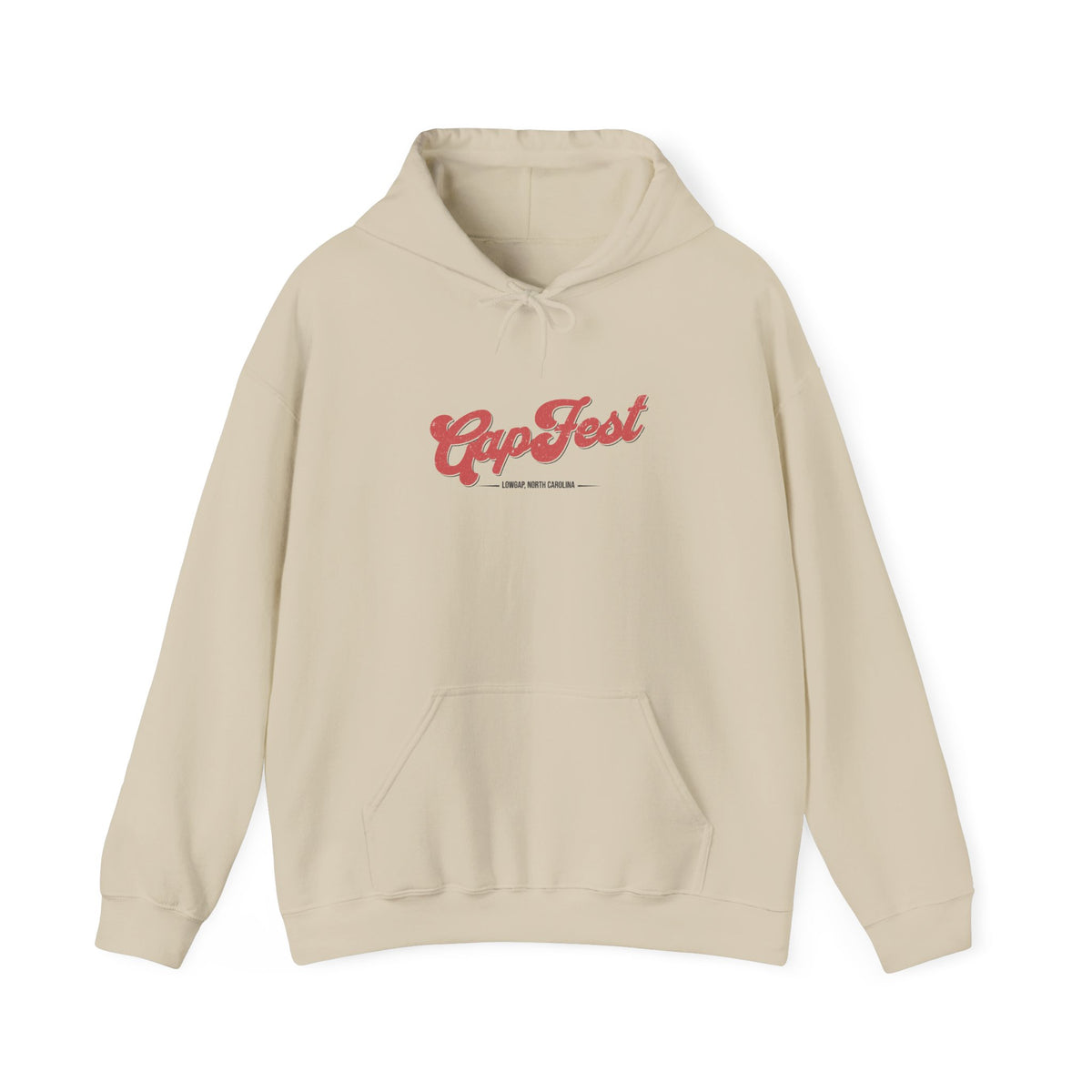 GapFest Hoodie — Vintage Handcrafted Logo Pullover
