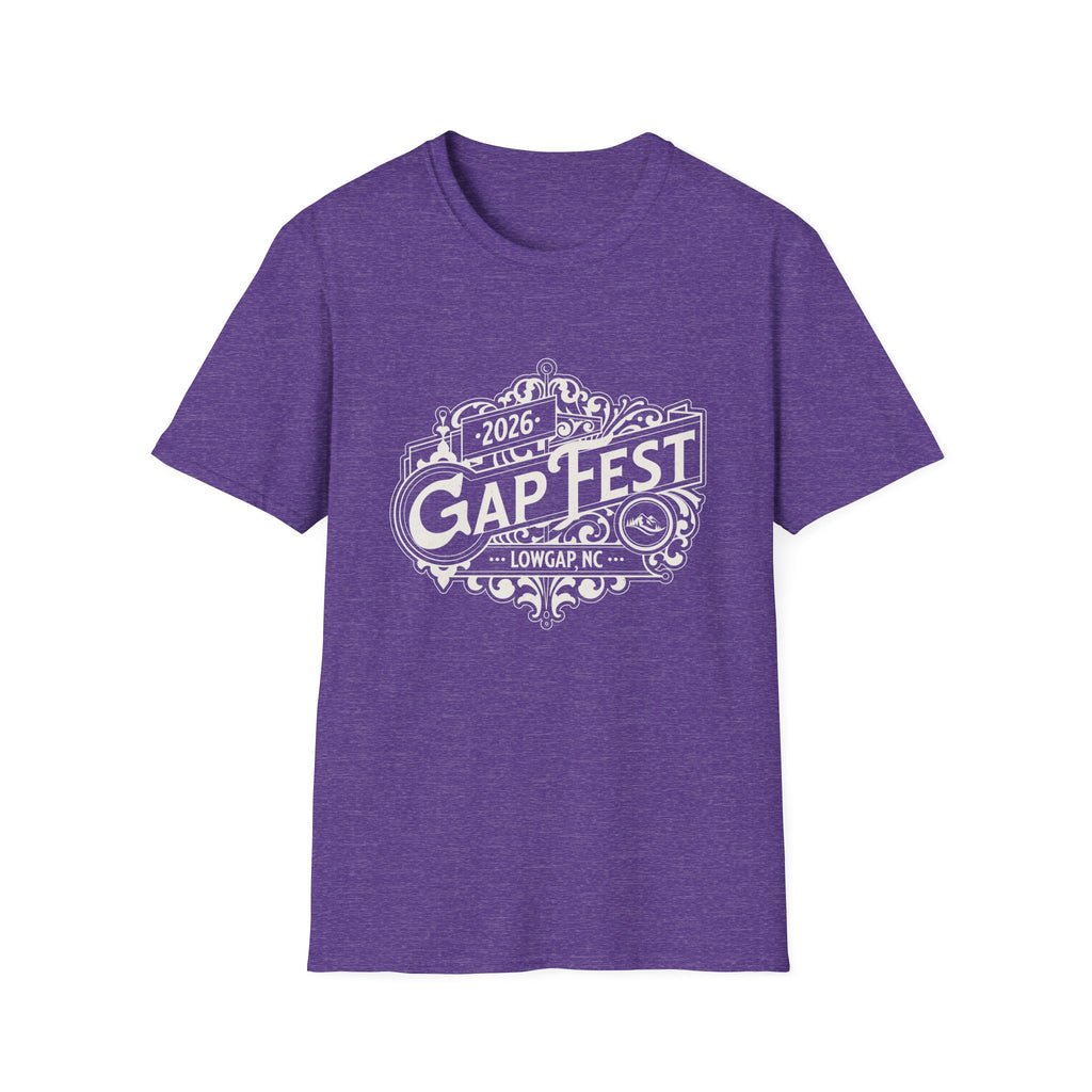GapFest 2026 Vintage Logo Front Design Fitted T-Shirt