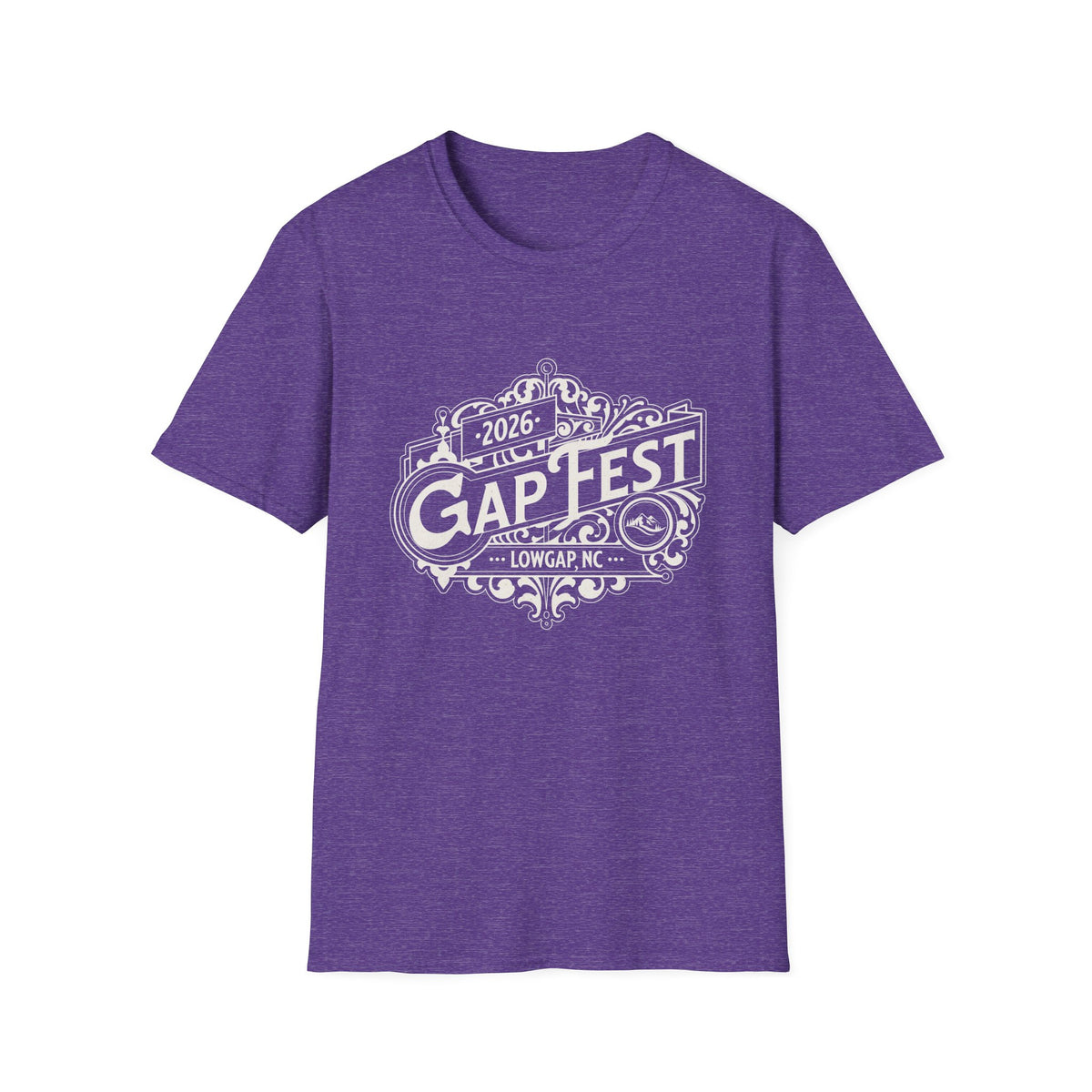 GapFest 2026 Vintage Logo Front Design Fitted T-Shirt