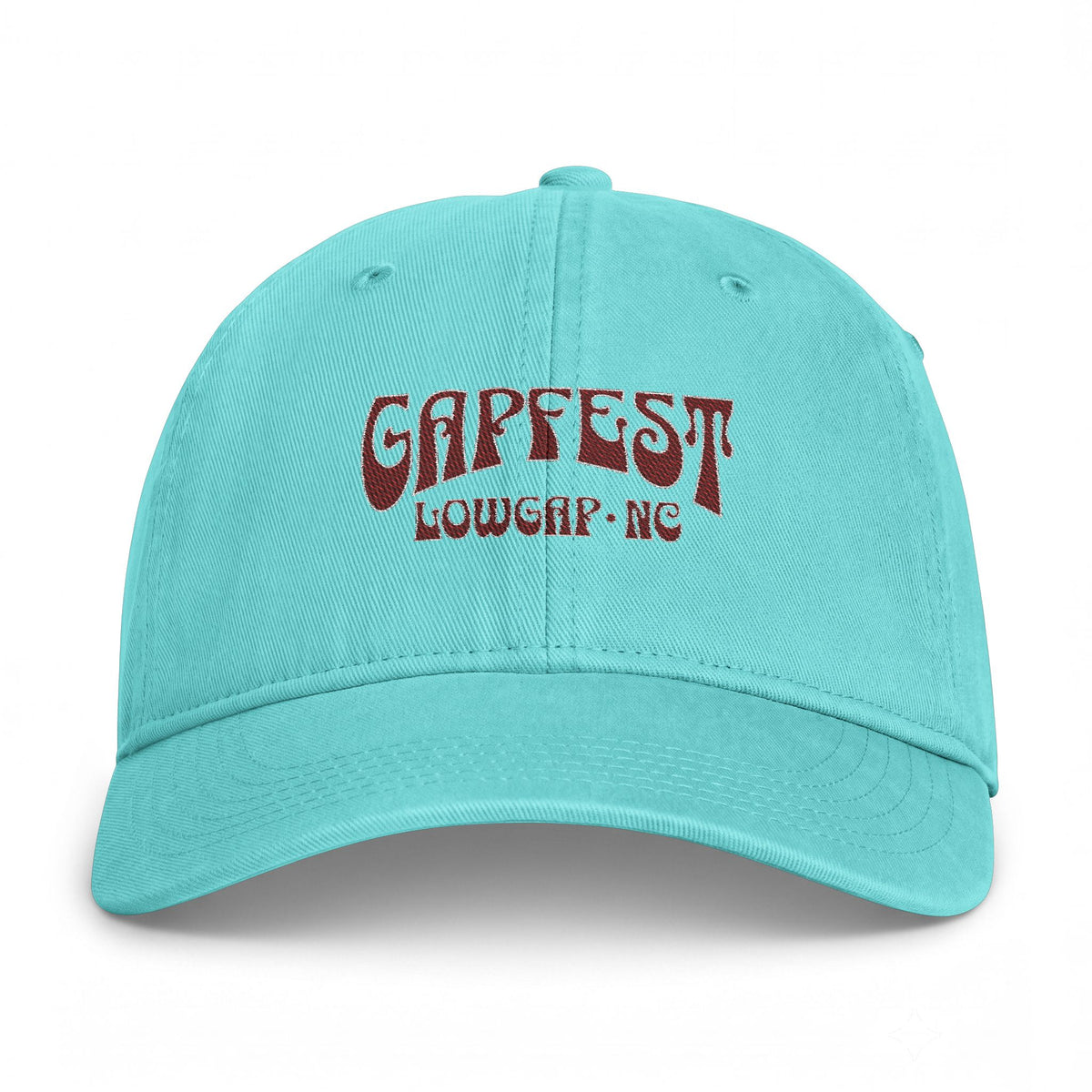Embroidered Gapfest 2025 0G Vintage Logo Cap – Coastal Washed Hat