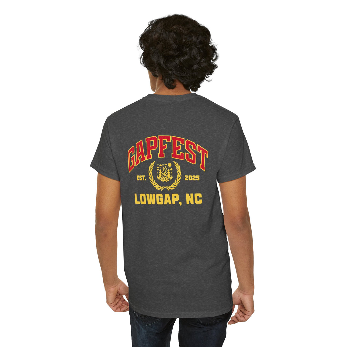 GapFest Lowgap NC T-Shirt — Vintage College Style Tee