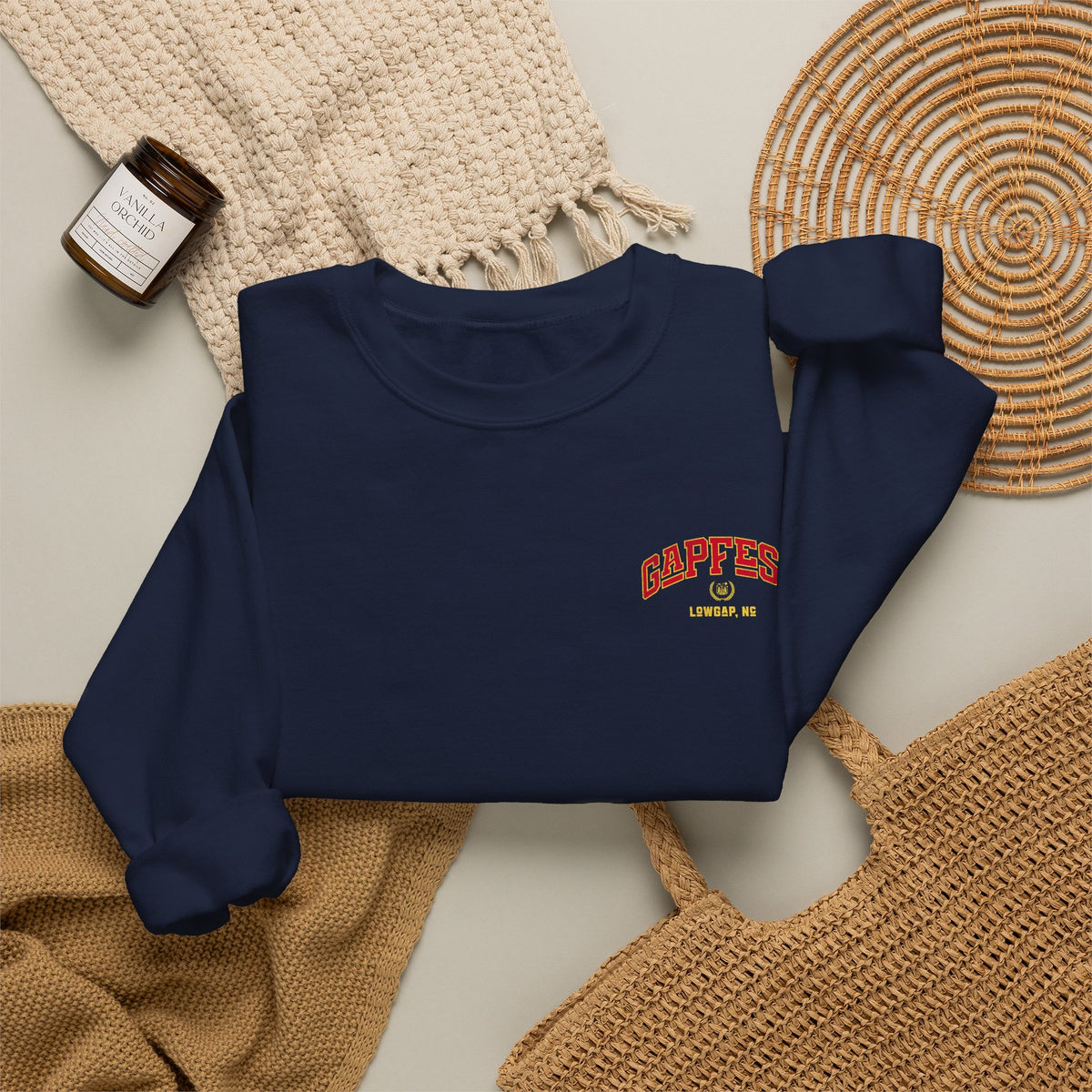 Crewneck Sweatshirt — GAPFEST 2026 Vintage Campus Pullover