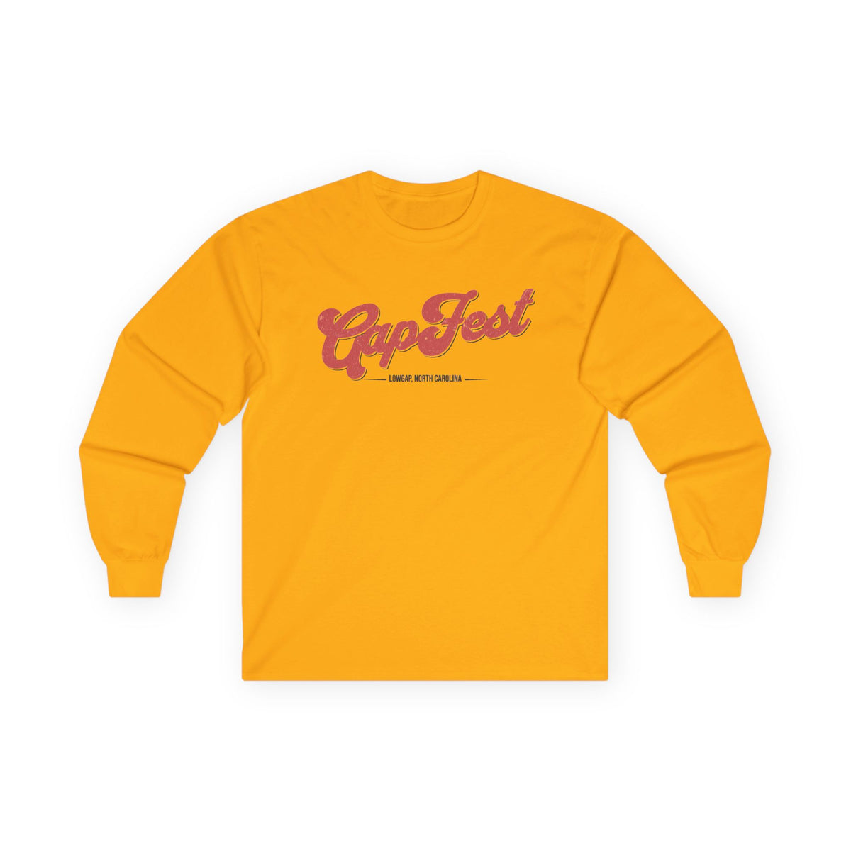 GapFest Front Design Long Sleeve Tee