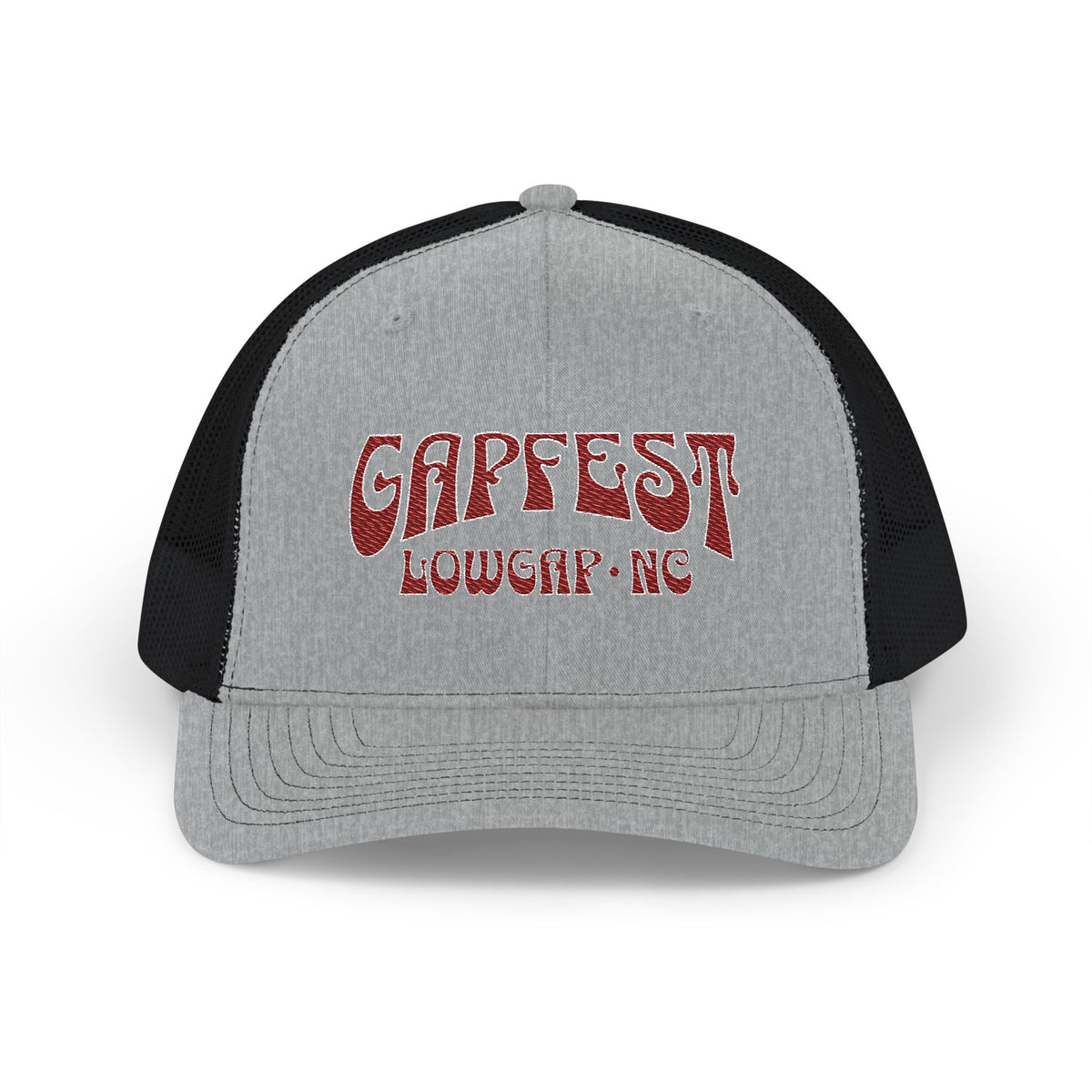 Embroidered GapFest 2025 OG Trucker Cap - Vintage Distressed Snapback Hat